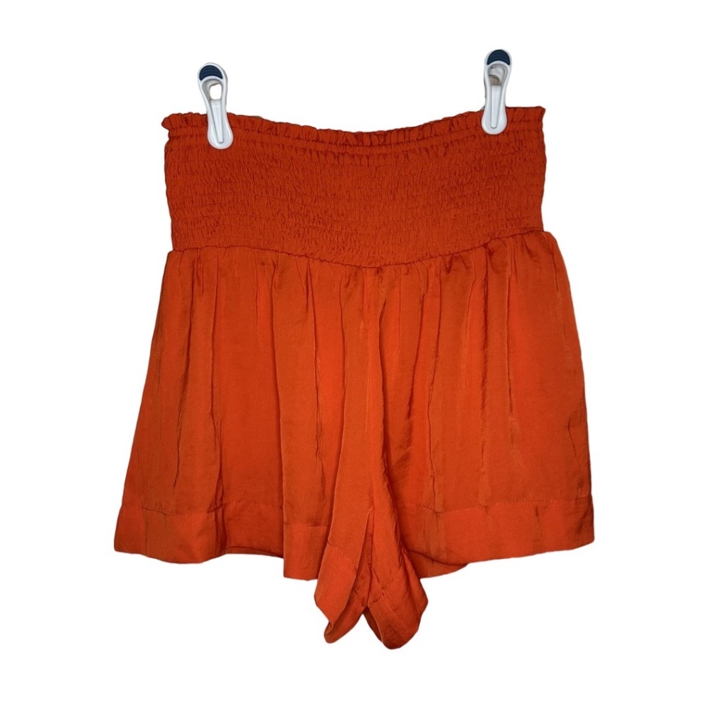 PANTS STORE ORANGE POSH SHORTS WOMENS SIZE SMALL (4/6) EUC